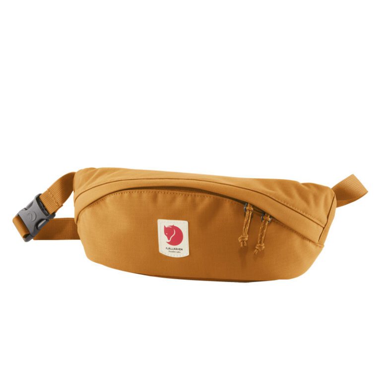 fjallraven-ulvo-hip-pack-red-gold-front