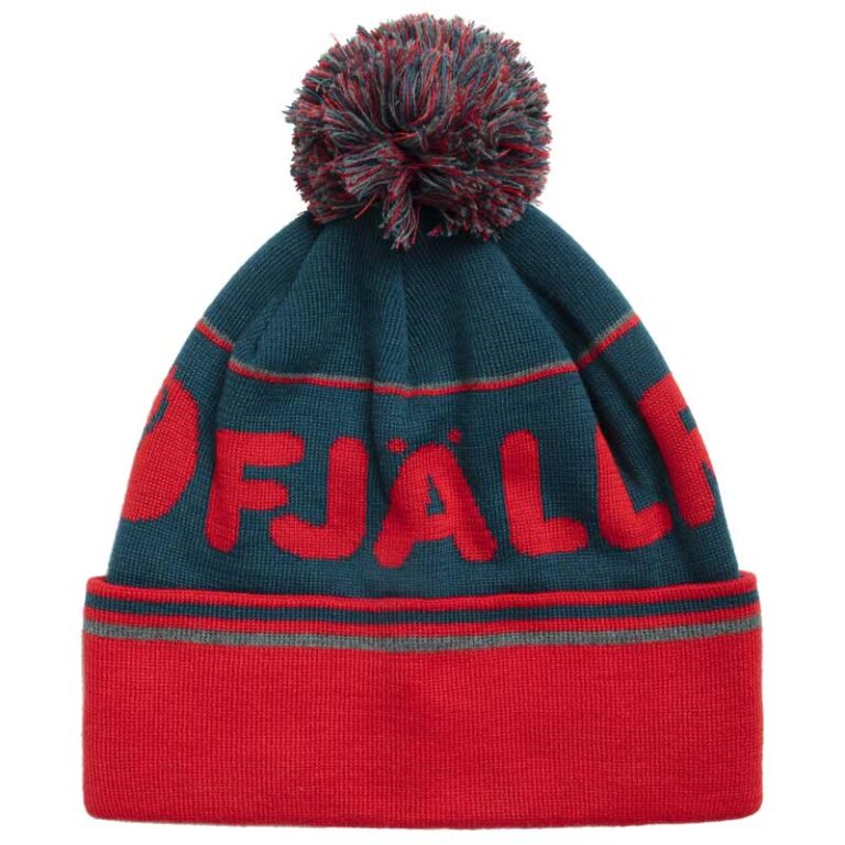 fjallraven-pom-hat-storm-red-front