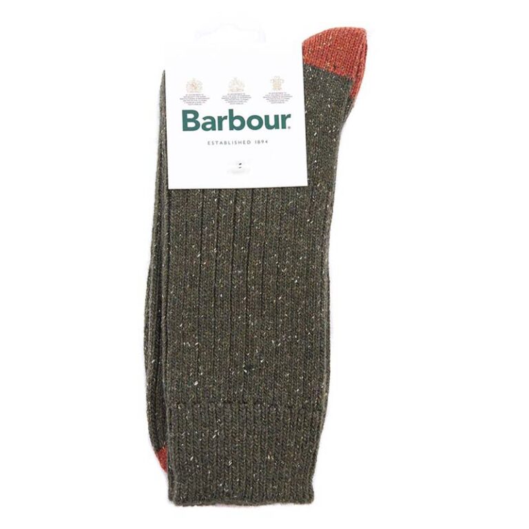 barbour-houghton-socks-olive-front-2