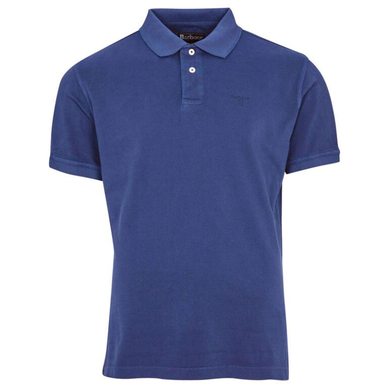 barbour-washed-polo-navy-front