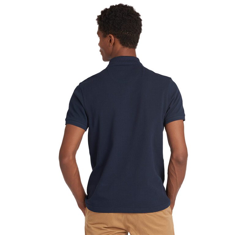 barbour-sports-polo-navy-model-rear
